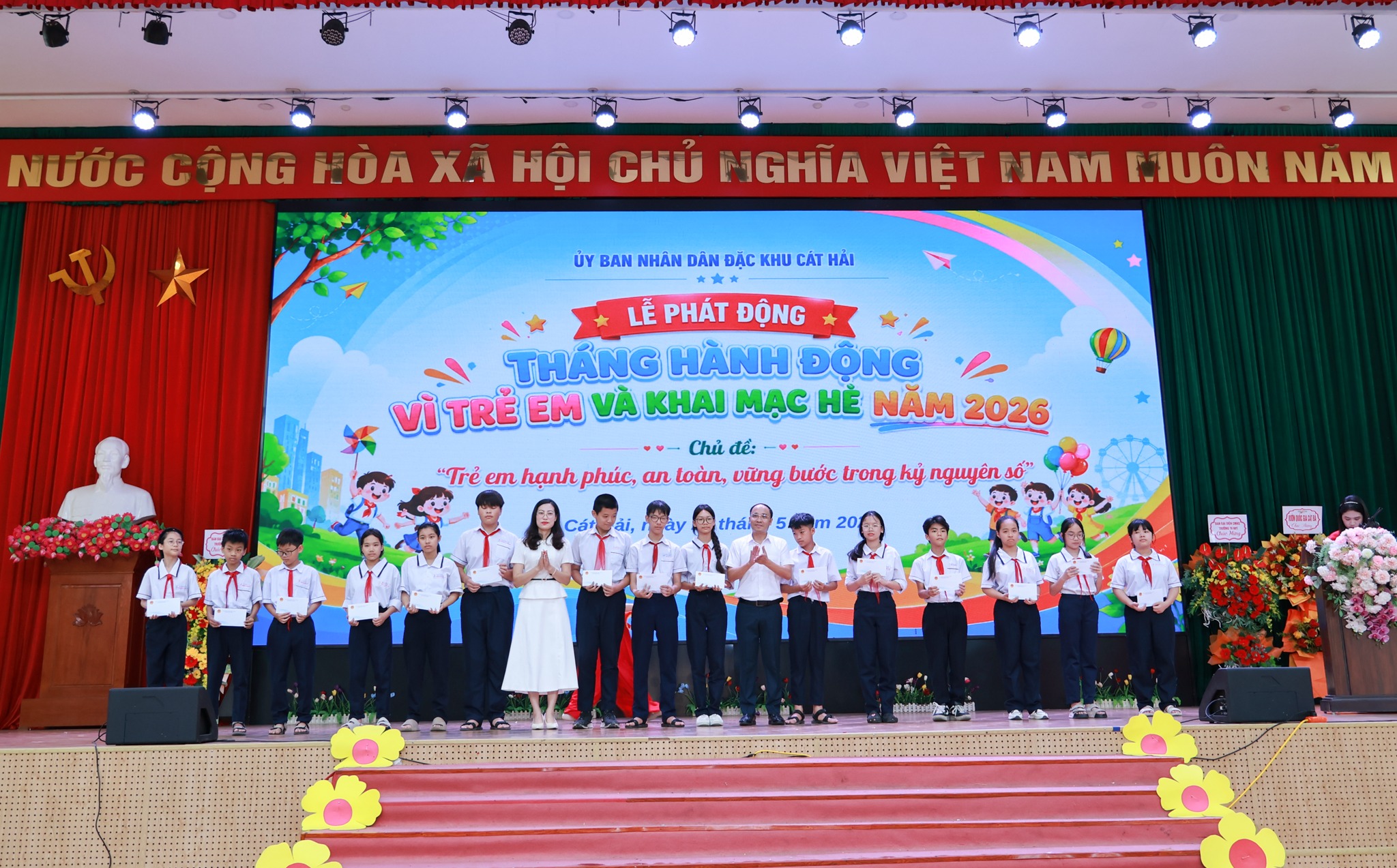 Phát động Tháng hành động vì trẻ em và khai mạc hoạt động hè năm 2026