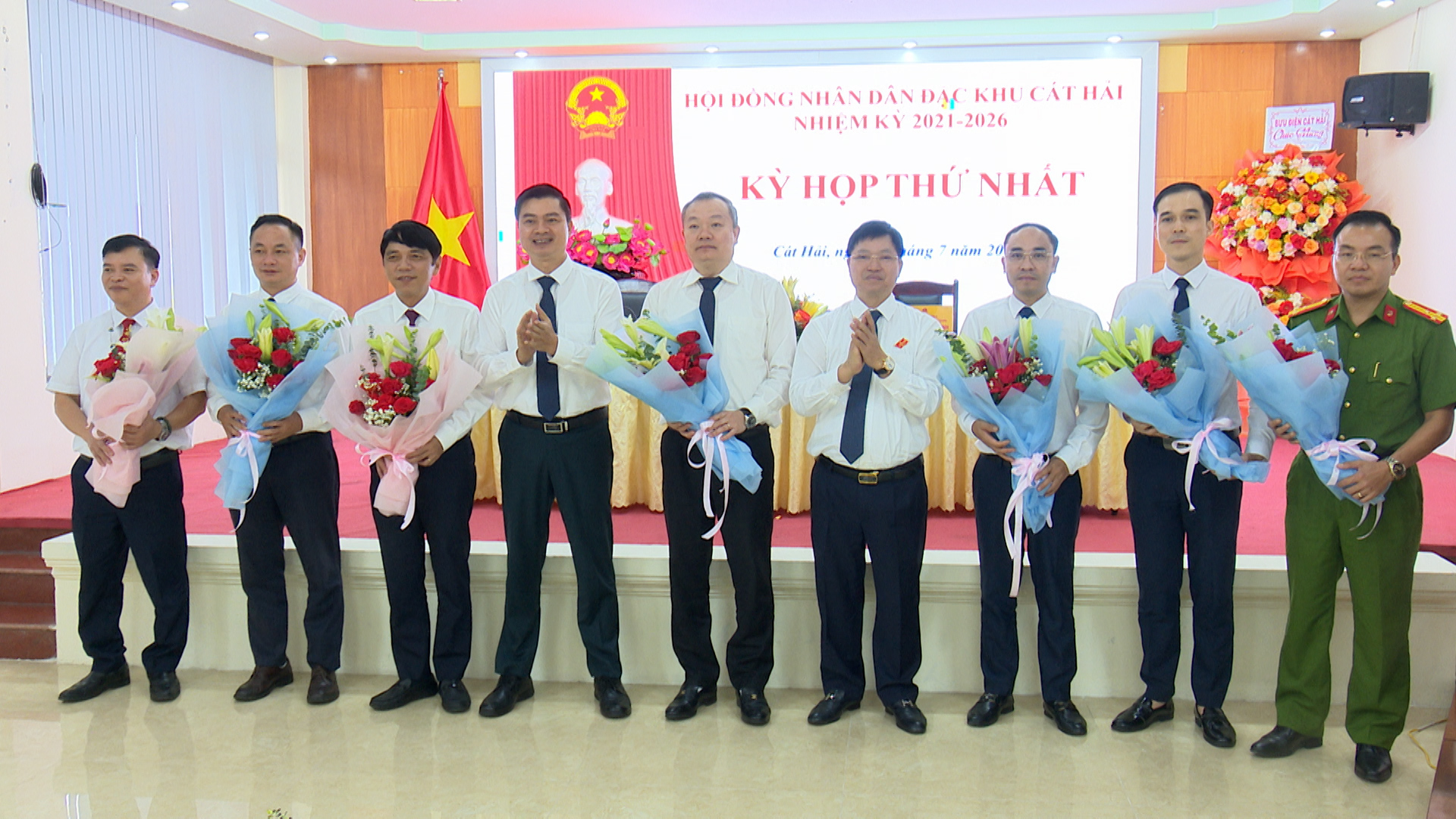 Kỳ họp thứ nhất HĐND Đặc khu Cát Hải khóa I, nhiệm kỳ 2021 – 2026