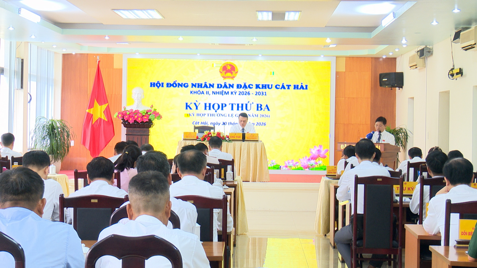 Kỳ họp thứ 3 HĐND đặc khu khóa II