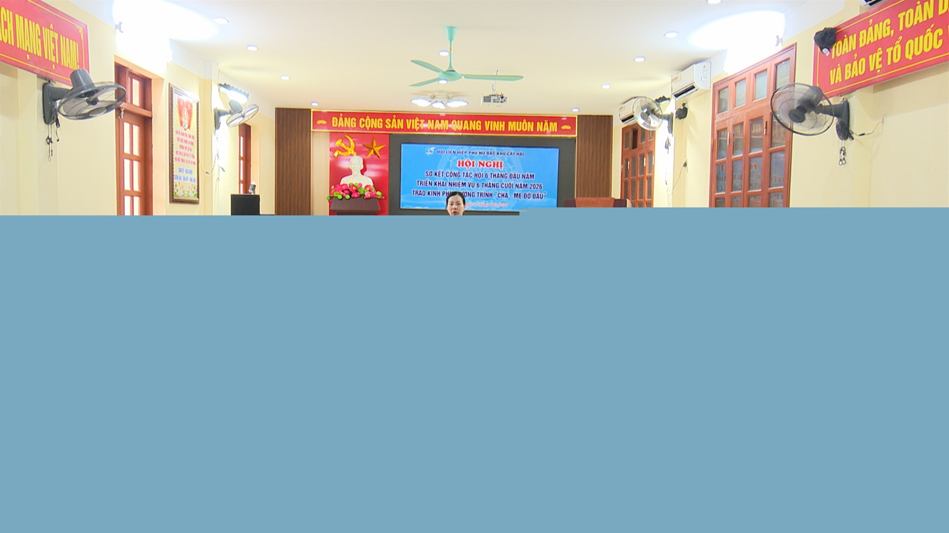 Hội nghị sơ kết công tác Hội và phong trào phụ nữ 6 tháng đầu năm; triển khai nhiệm vụ 6 tháng cuối năm 2026