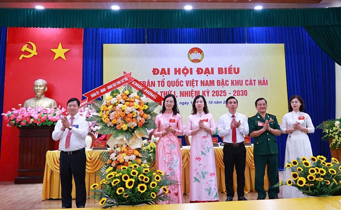 Đại hội đại biểu Ủy ban MTTQ Việt Nam đặc khu Cát Hải lần thứ Nhất, nhiệm kỳ 2025 – 2030