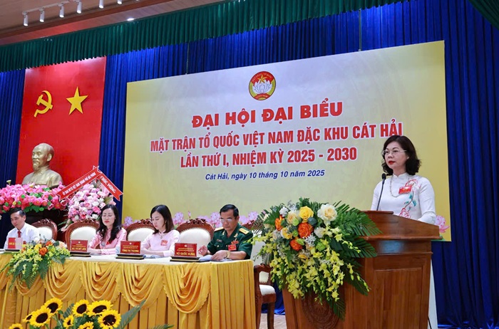 Đại hội đại biểu Ủy ban MTTQ Việt Nam đặc khu Cát Hải lần thứ Nhất